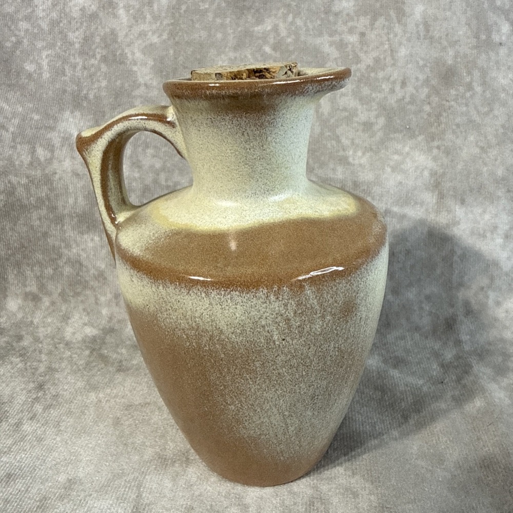 Frankoma Vintage #838 Desert Gold glaze Ceramic pottery pitcher